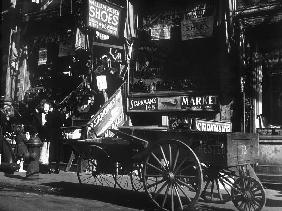 Lower East Side jewish district in NYC: Hester Street c. 1890