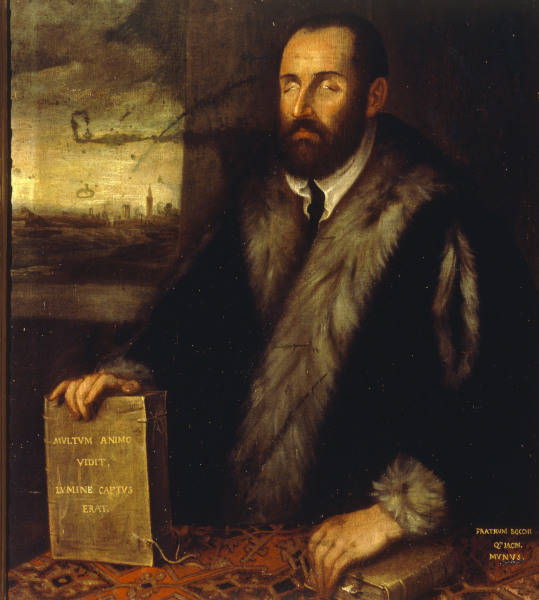 Luigi Groto / Gem.v.Tintoretto von 