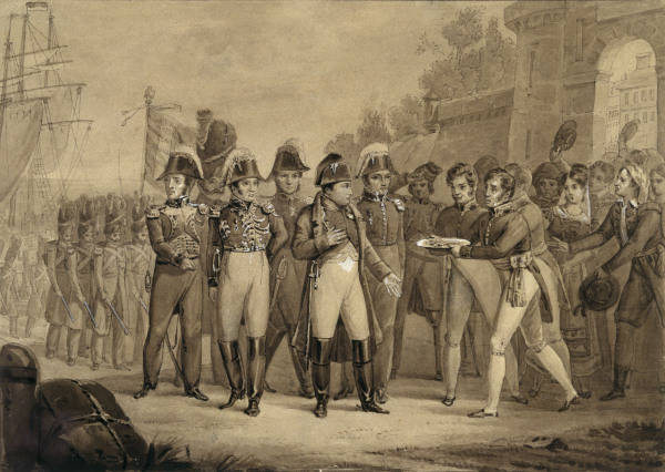 Napoleons Rueckkehr 1815 / Frederic von 