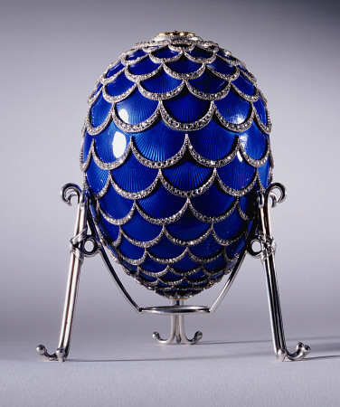 The Pine Cone Egg In Its Stand, Faberge, Workmaster Michael Perchin, 1900 von 