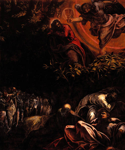 Tintoretto, Christus am Oelberg von 