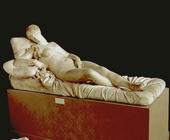 The Venus of Titian, sculpture by Lorenzo Bartolini (1777-1850) (plaster) 19th