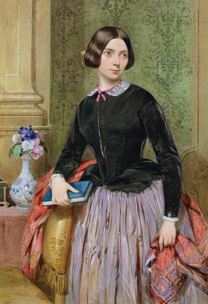 Portrait of a Lady  von Octavius Oakley