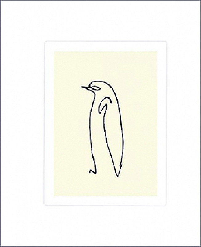 Bild:  Pablo Picasso - Le pingouin