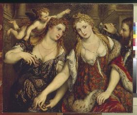 Flora, Venus, Mars und Cupid