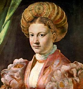 Portrait of a young woman, possibly Countess Gozzadini c.1530