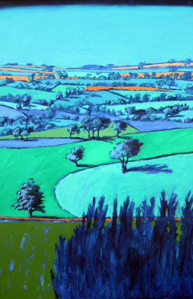 Blue landscape von Paul Powis