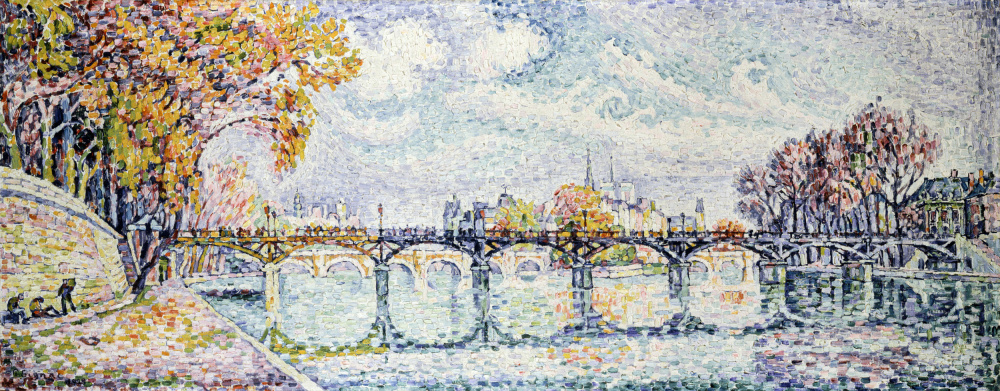 Le Pont des Arts 1928 von Paul Signac