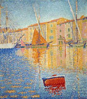 The Red Buoy, Saint Tropez, 1895 (oil on canvas) 16th