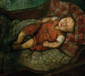 Schlafendes Kind 1904