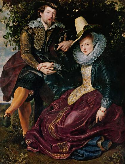 Der Maler mit seiner Frau Isabella Brant in der Geißblattlaube 1609/10
