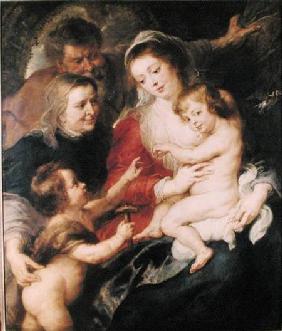 The Holy Family with St. Elizabeth and the Infant St. John the Baptist c.1634