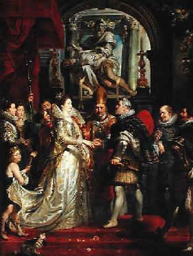 The Proxy Marriage of Marie de Medici (1573-1642) and Henri IV (1573-1642) 5th October 1600 1621-25