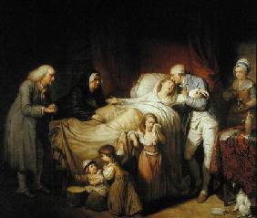 The Last Moments of the Beloved Wife 1784