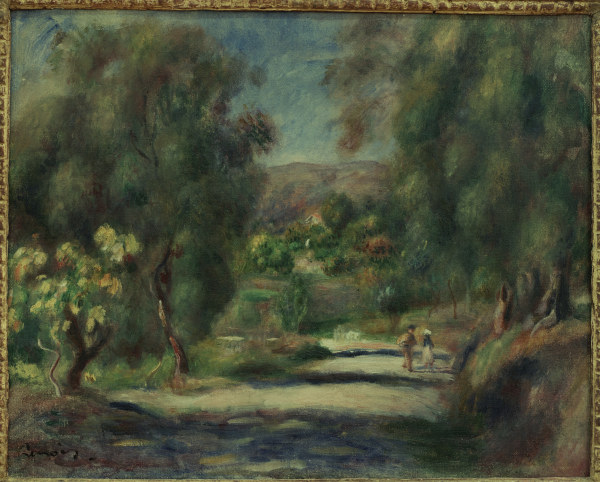 Renoir / Paysage de Cagnes / 1900 von Pierre-Auguste Renoir