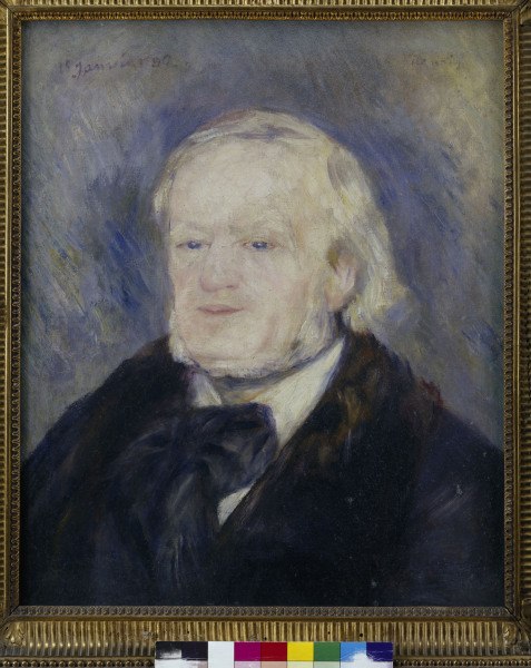 Richard Wagner / Portrait by Renoir von Pierre-Auguste Renoir