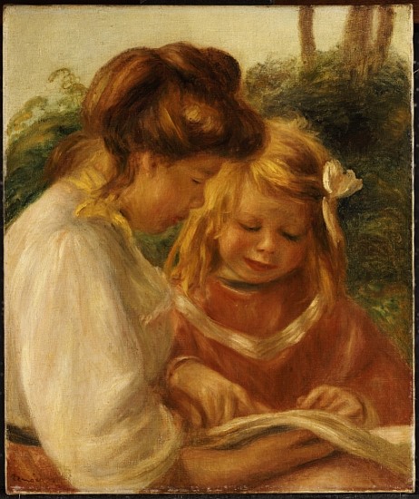 The Alphabet, Jean and Gabrielle von Pierre-Auguste Renoir