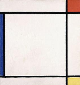Komposition III mit Rot, Gelb und Blau 1927