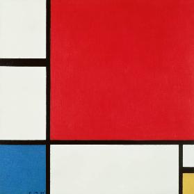 Komposition in Rot, Blau… 1930