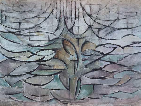 Blühender Apfelbaum 1912