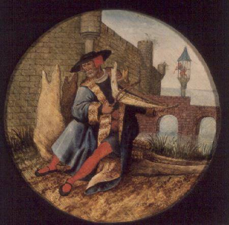 Flemish Proverb: The music of the rich is always pleasing (panel) von Pieter Brueghel d. J.