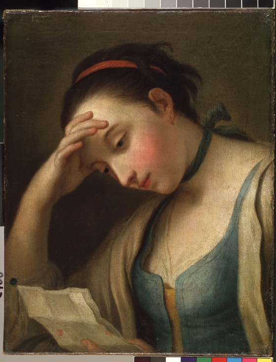 Bildnis einer jungen Dame von Pietro Antonio Rotari