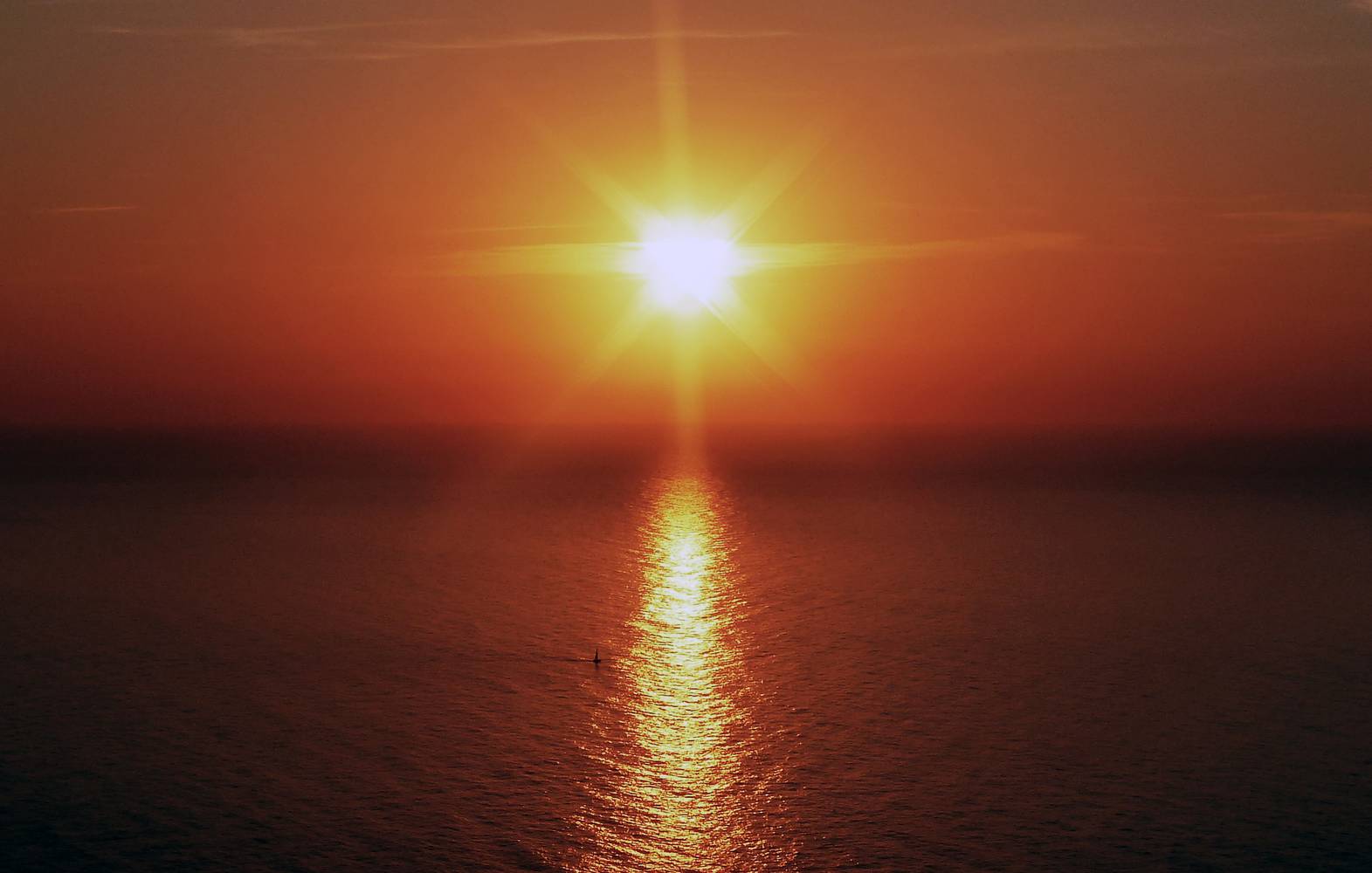 Sunset Sailing von Regina Porip
