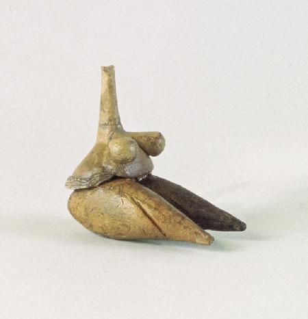 Figurine of a nude woman, known as the 'Venus of Sarab', from Tappeh Sarab, Iran c.6th mill