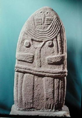 Menhir statue no.4, from Saint-Sernins-sur-Rance 6000-3500
