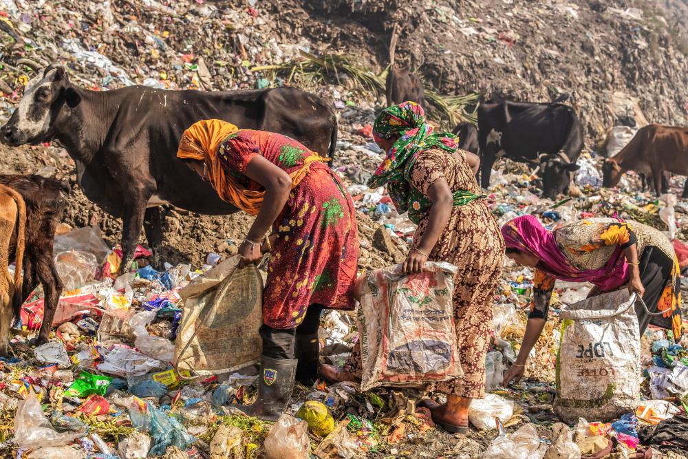 Cittagong-Müllfeld von Radana Kucharova