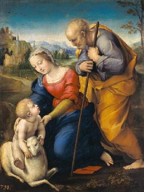 The Holy Family with a Lamb 1507