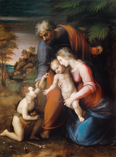 Heilige Familie mit dem kleinem Johannes 1511
