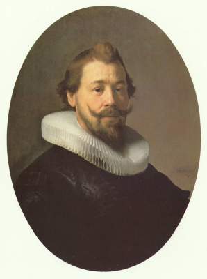 Junger Mann mit Halbbart von Rembrandt van Rijn