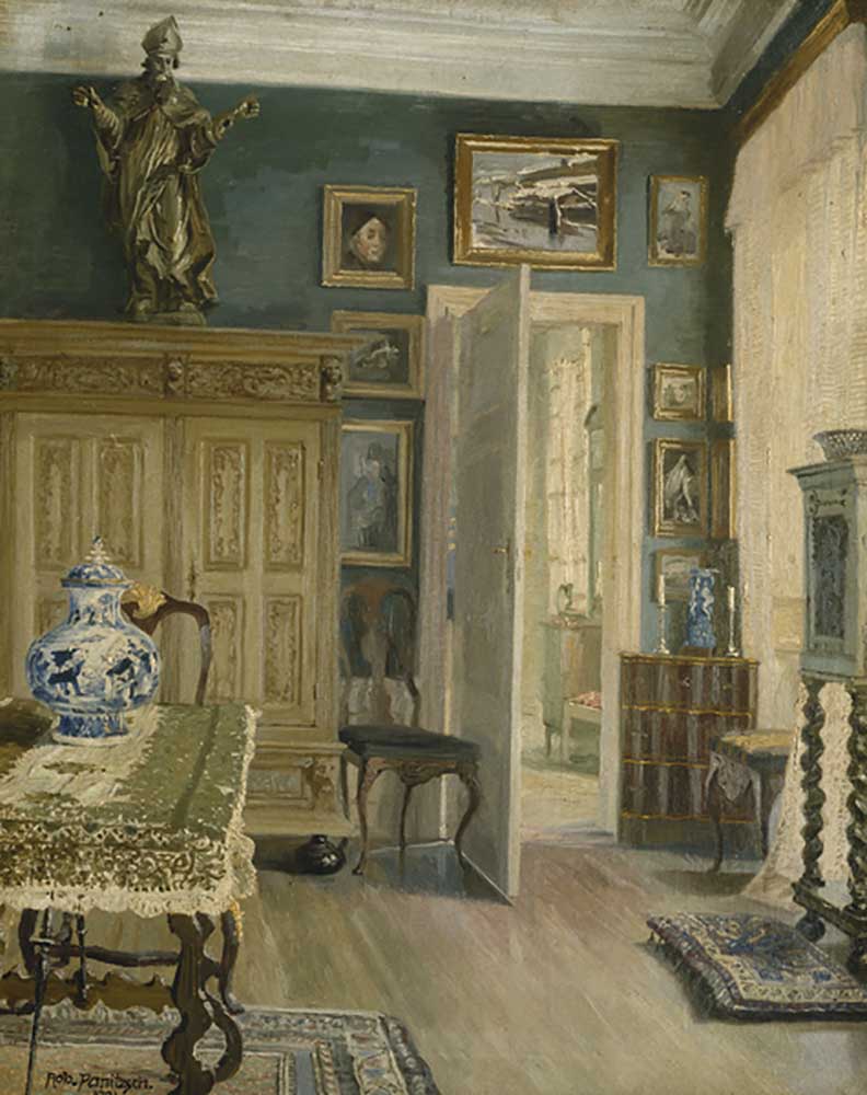 Ein Innenraum, 1921 von Robert Panitzsch