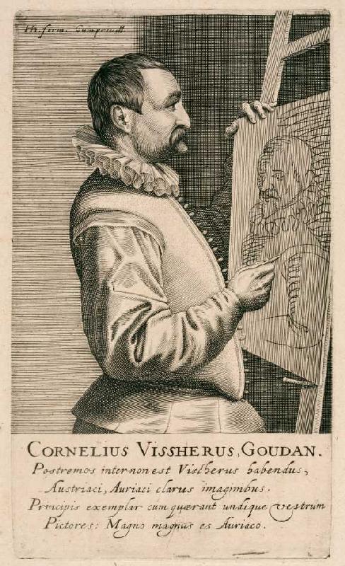 Cornelis Visscher. von Robert Willemsz. de Baudos