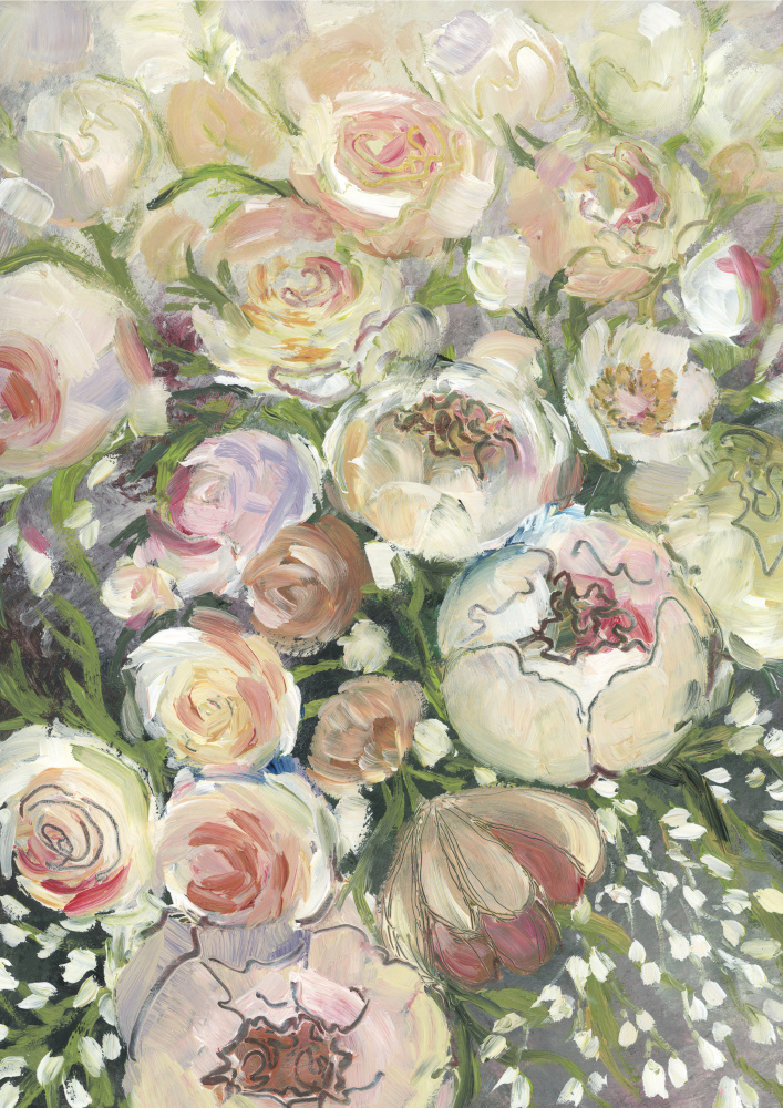 Malerische Blumen von Maeve von Rosana Laiz Blursbyai