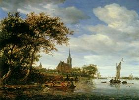 River Scene 1663