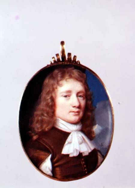 Miniature portrait of an Unknown Man von Samuel Cooper