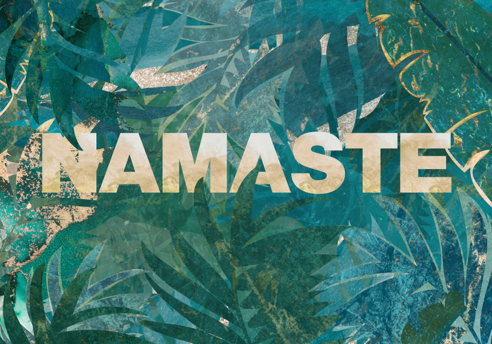 Namaste Dschungel von Sarah Manovski