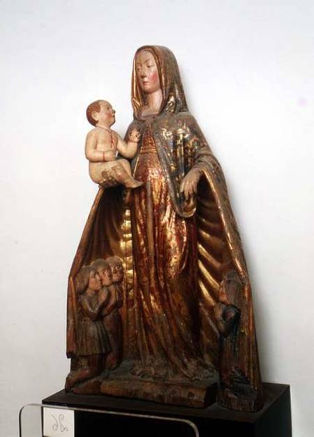 Madonna della Misericordia, Italian von School of Camerino