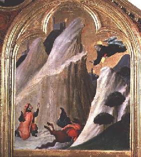 Agostino Saving a Man who Fell from his Horse, from the Altar of the Blessed Agostino Novello c.1328