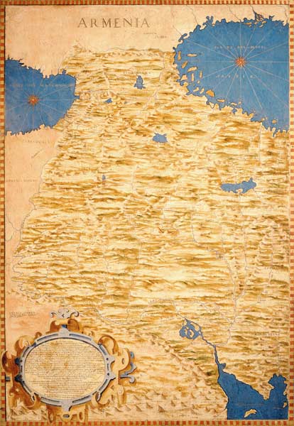 Map of Armenia von Stefano Bonsignori