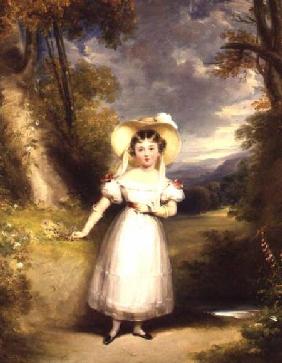 Princess Victoria (later Queen Victoria) aged nine 1828