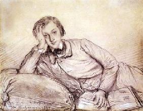 Portrait of Raymond de Magnoncourt 1851 cil o