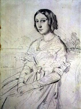 Portrait of a Young Woman 1841 cil o