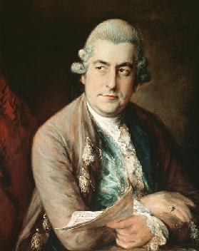 Portrait von Johann Christian Bach (1735-1782) 1776