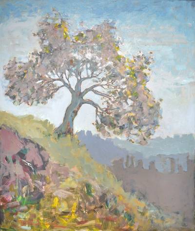 Baum in Landschaft XII 1995