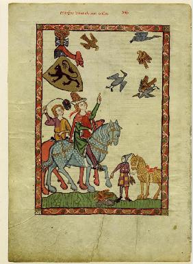 Heinrich III. Markgraf von Meißen (Darstellung im Codex Manesse)