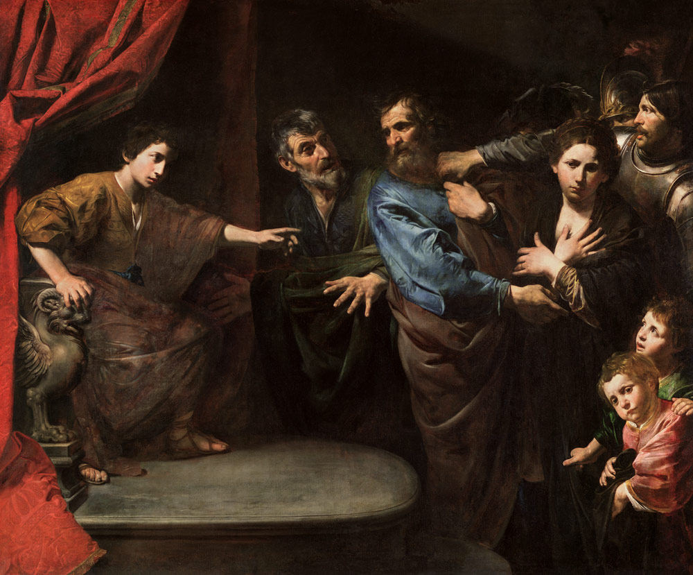The Judgement of Daniel or, The Innocence of Susanna von Valentin de Boulogne