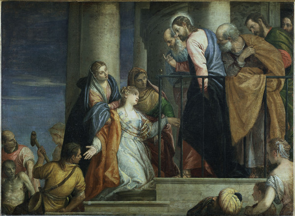 Awakening of Y.Man of Nain/Veronese/ C16 von Veronese, Paolo (eigentl. Paolo Caliari)